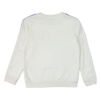 Boy's LS Knit Crew Neck with tape detail Pullover