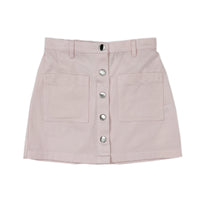 Girl's Twill Front button Skirt