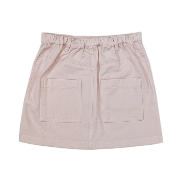 Girl's Twill Front button Skirt
