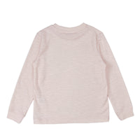 Girls LS Knit Crew Neck pullover with Unicorn printed