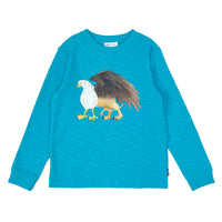 Boy's LS Knit Crew Neck Griffin Print Tee - My Little J