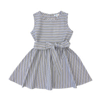 Girl's Stripe Sleeveless Dress