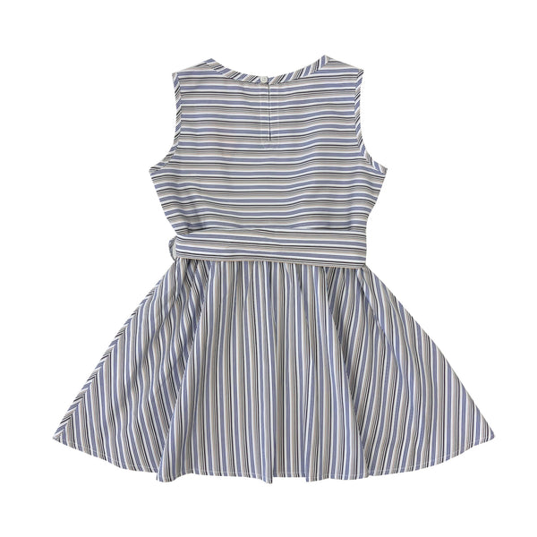 Girl's Stripe Sleeveless Dress