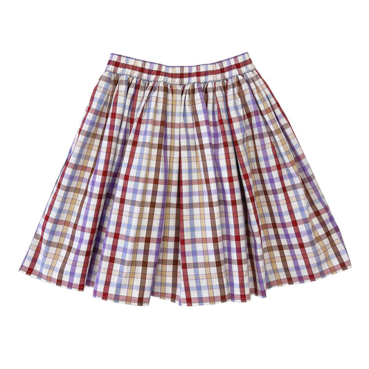Girl's Check Skirt - My Little J