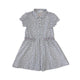 Girl's SS Knit Print Smocking Dress