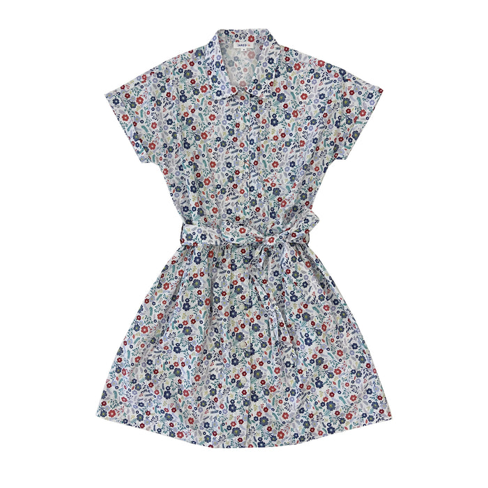 Ladies Floral Shirt Dress