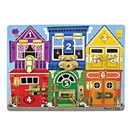 Melissa & Doug Wooden Latches Board