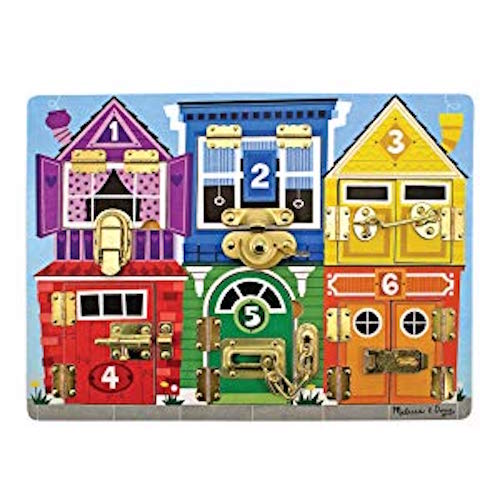 Melissa & Doug Wooden Latches Board
