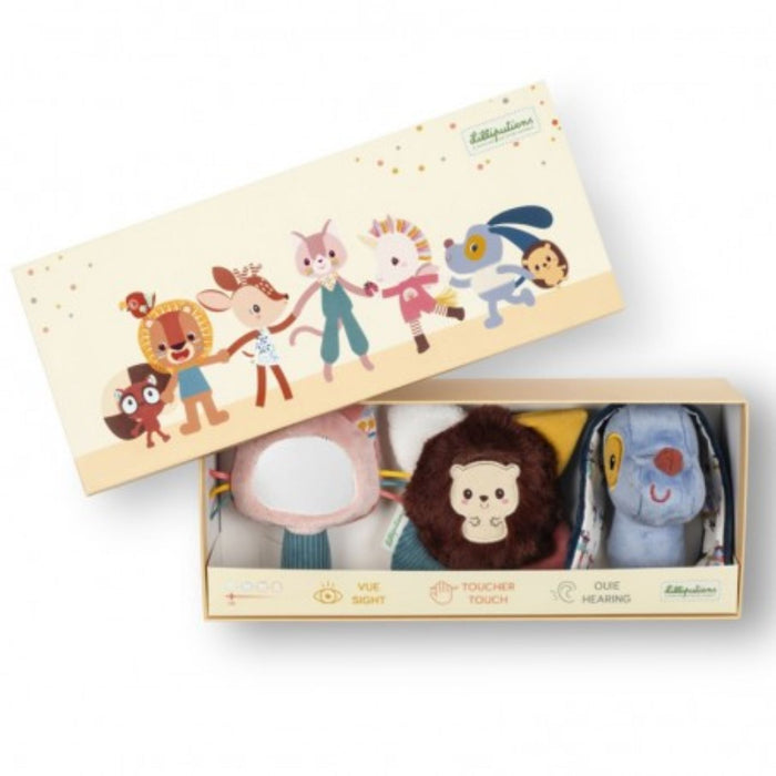 Lilliputiens Sensory discovery set Jules the dog
