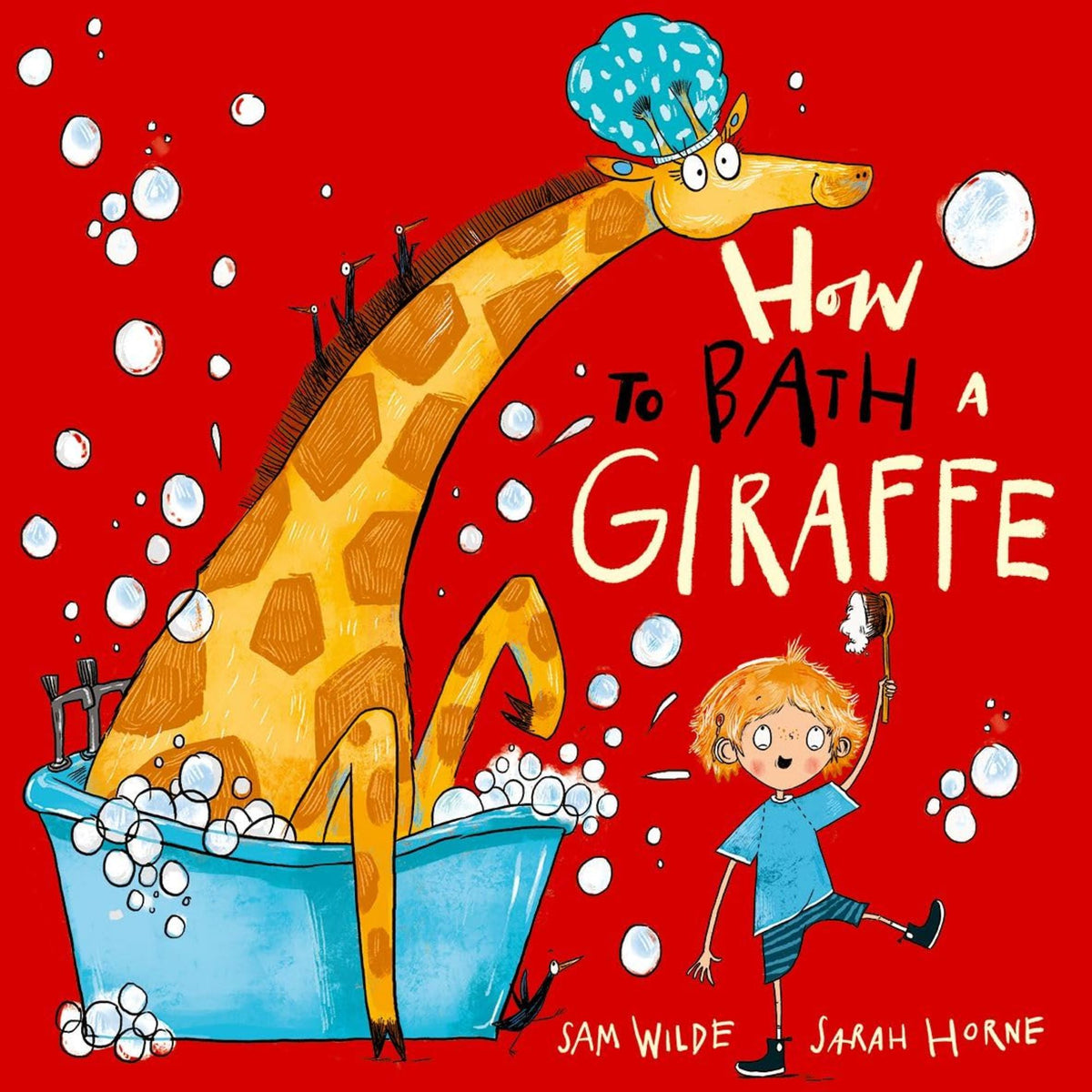 How to Bath a Giraffe - My Little J