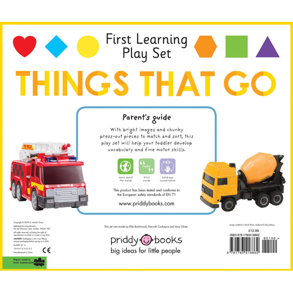 First Learning Things That Go Play Set - My Little J