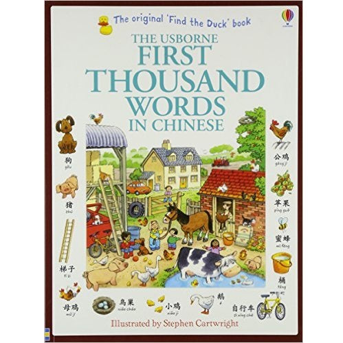 Usborne My First Thousand Words in Chinese Book