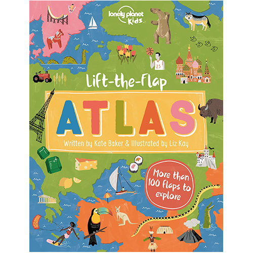 Lonely Planet Kids Lift-the-Flap Atlas