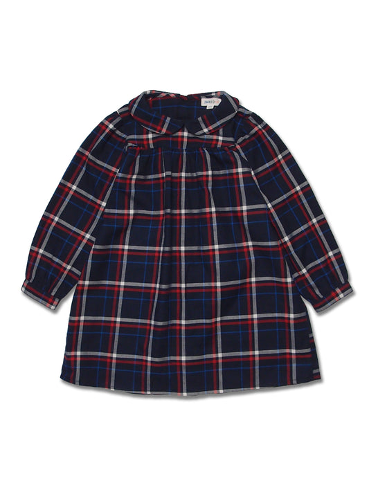 Girl LS Peter Pan Collar Dress - My Little J