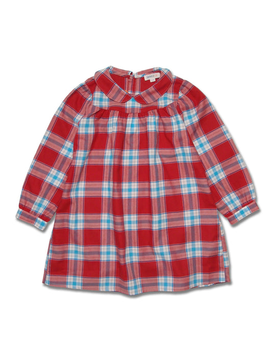 Girl LS Peter Pan Collar Dress - My Little J