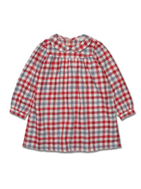 Girl LS Peter Pan Collar Dress