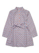 Girl LS Ruffle Half Placket Dress