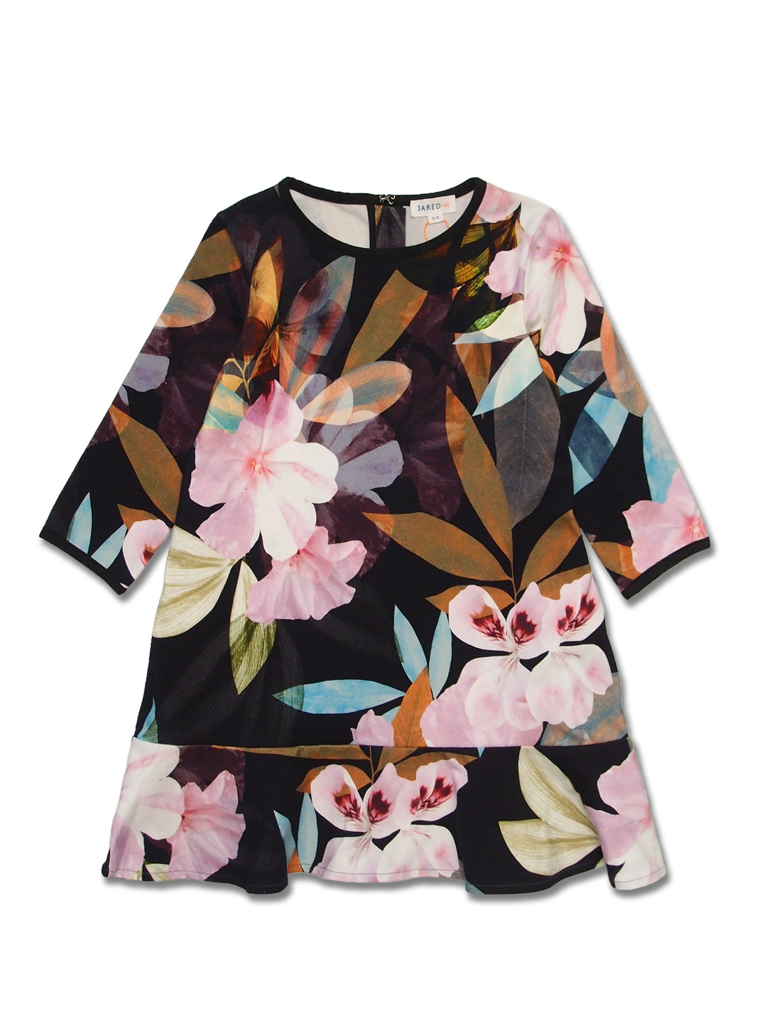 Girl's FW Three Quarter Sleeve Dress