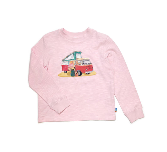 LS Wagon Print Crew neck Tee - My Little J