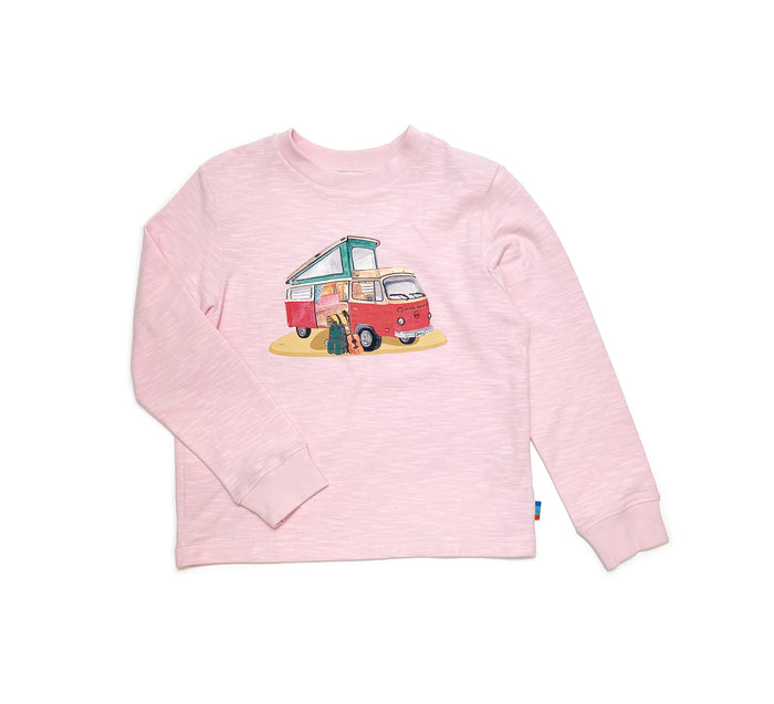LS Wagon Print Crew neck Tee - My Little J