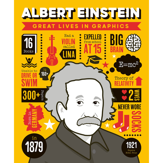 Great Lives in Graphics: Albert Einstein - My Little J