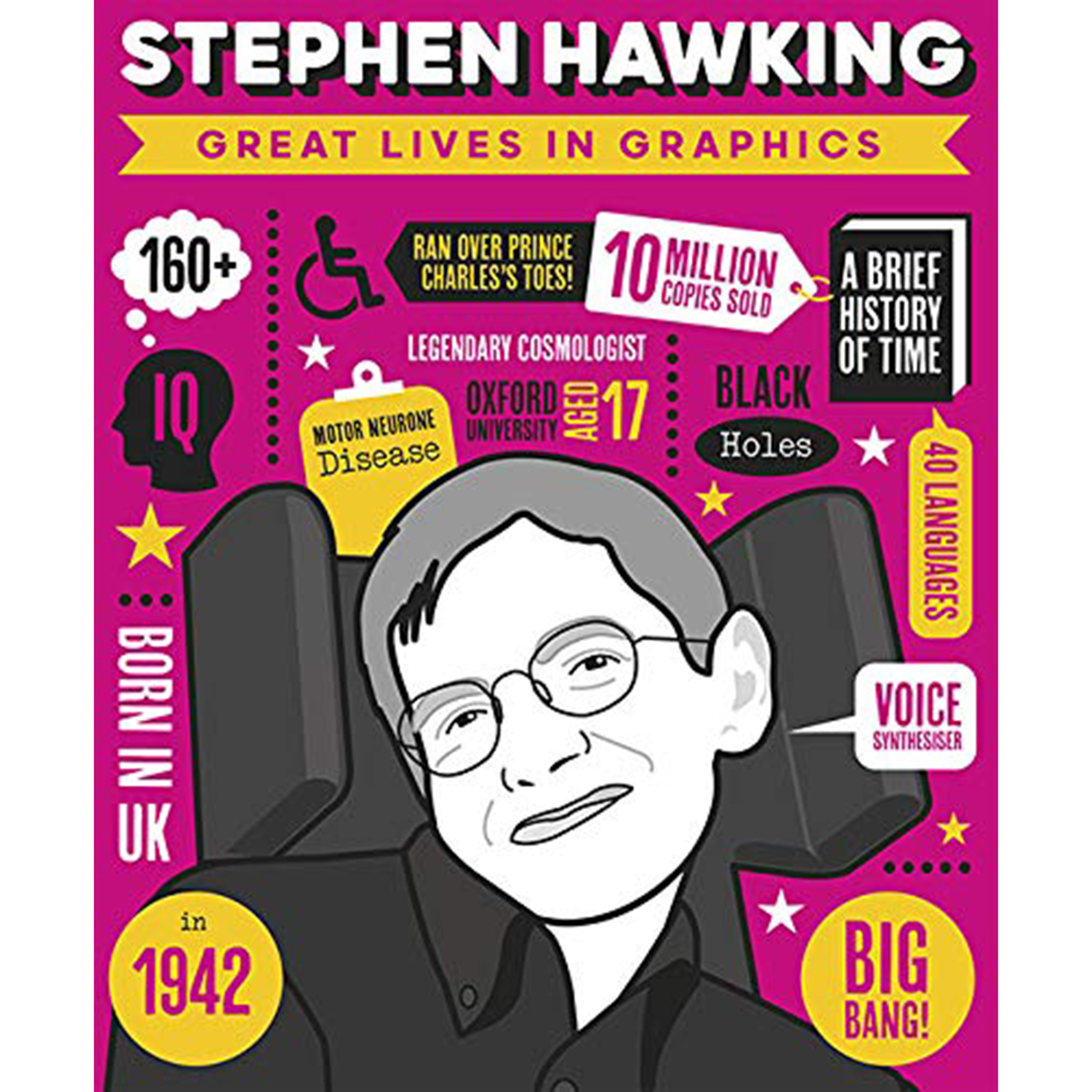 Great Lives in Graphics: Stephen Hawking - My Little J