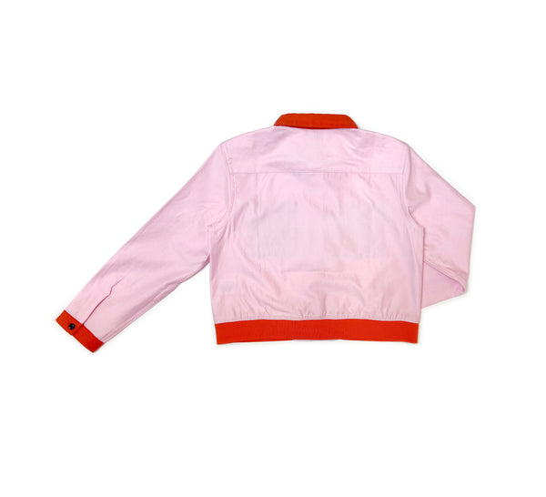 Girl's LS Color Block Overshirt