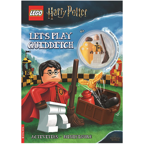 LEGO (R) Harry Potter (TM): Let's Play Quidditch activity book (with Cedric Diggory minifigure) - My Little J