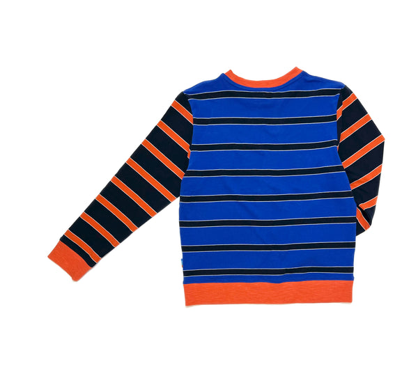 Boy's LS Contrast Stripe Crew Tee - My Little J