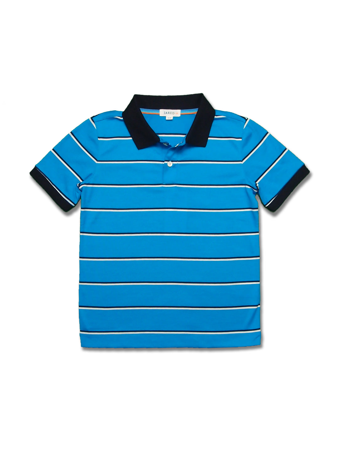 Knit S/S Polo - Stripe - My Little J