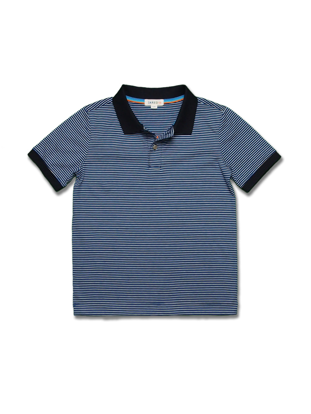 Knit S/S Polo - Stripe - My Little J