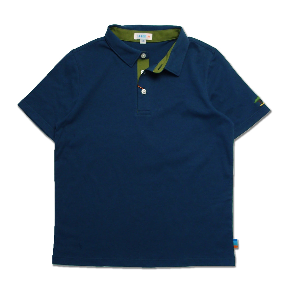 SS Polo with Self Fabric Collar - Solid - My Little J