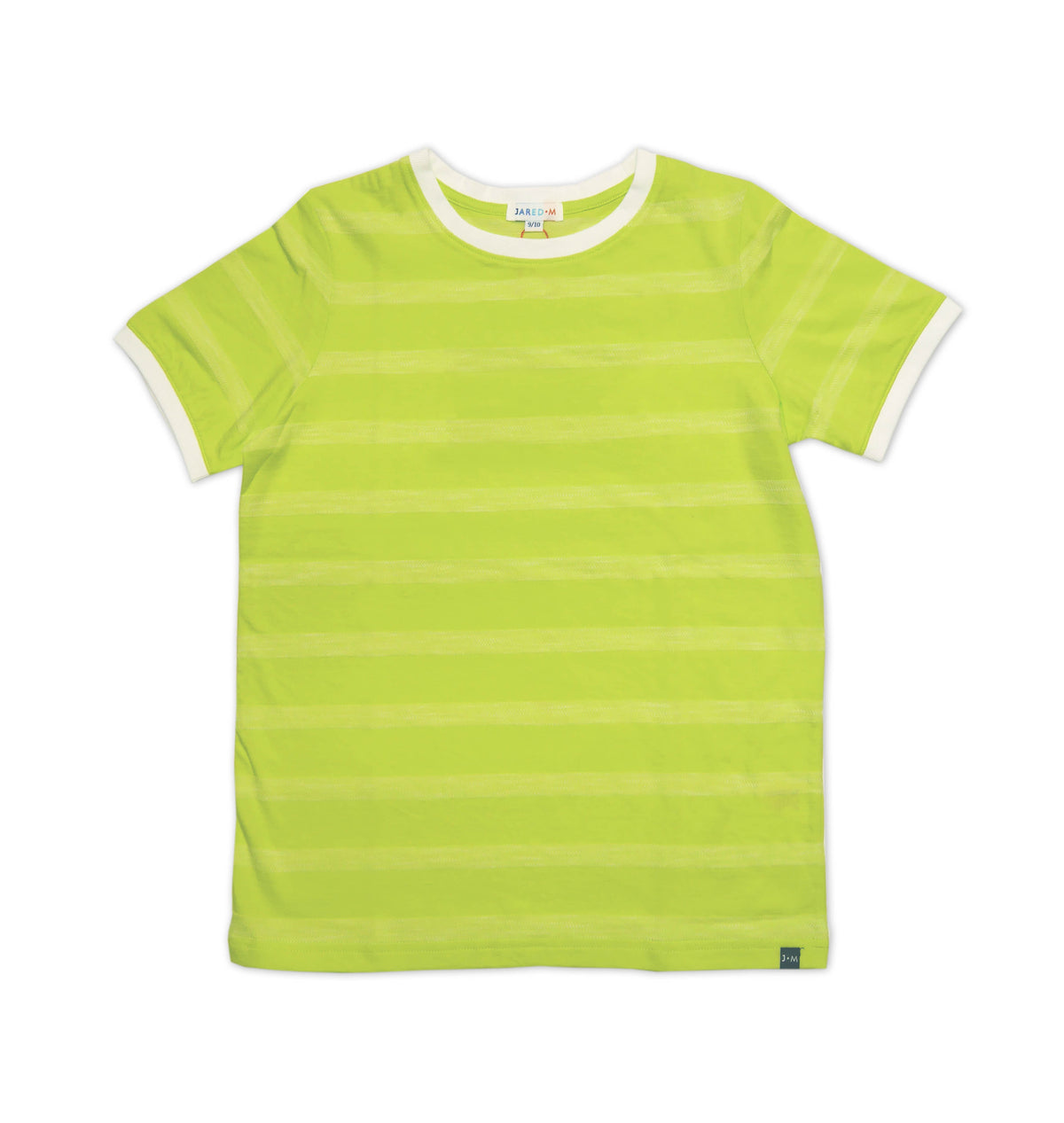 SS Crew Neck Tee - Herringbone Stripe