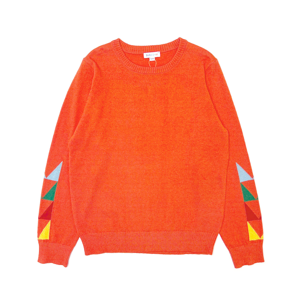 Boy's FW Merino Wool Sweater with Blend Color Blocks Sleeves - My Little J