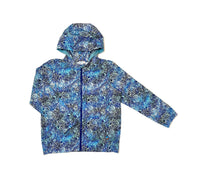 Boy's FW LS Print Zip Up  Hoodie