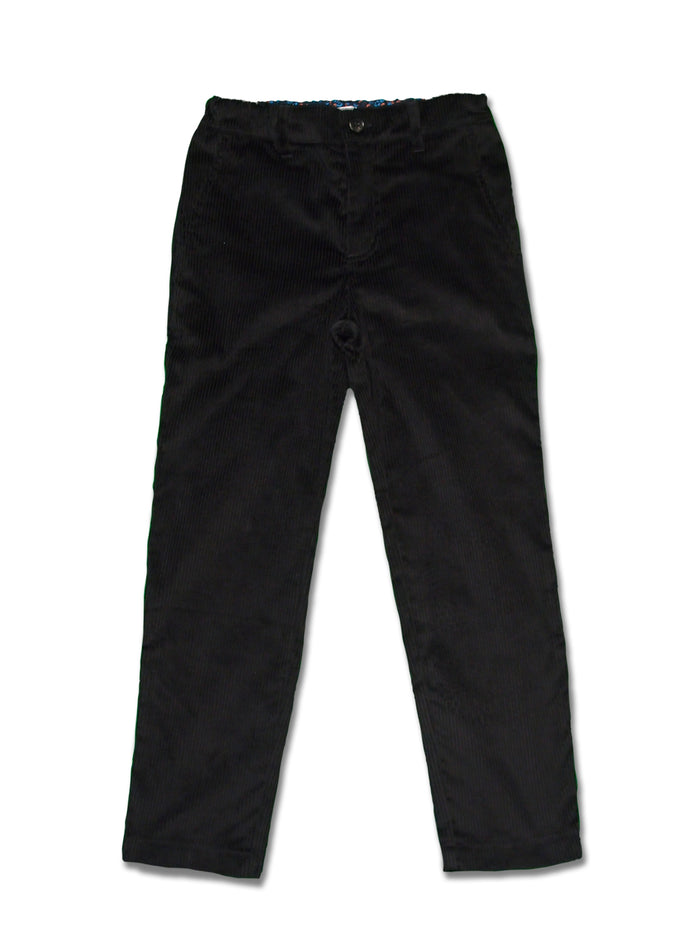 Boy's Basic Slim Corduroy Pants