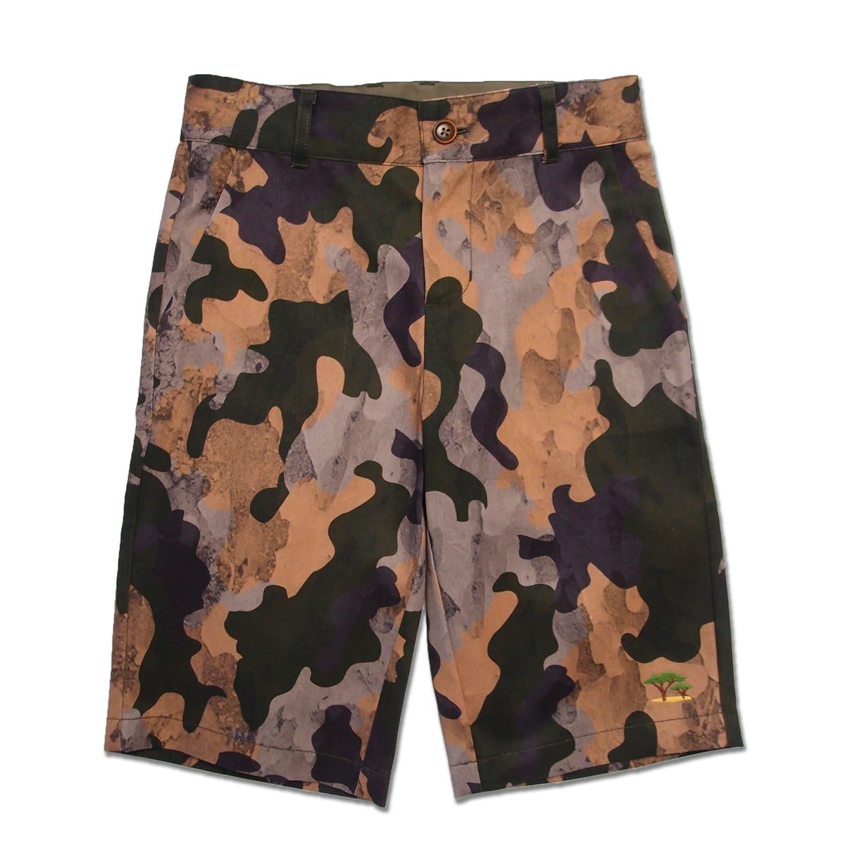 Boy's Woven camo Print Short