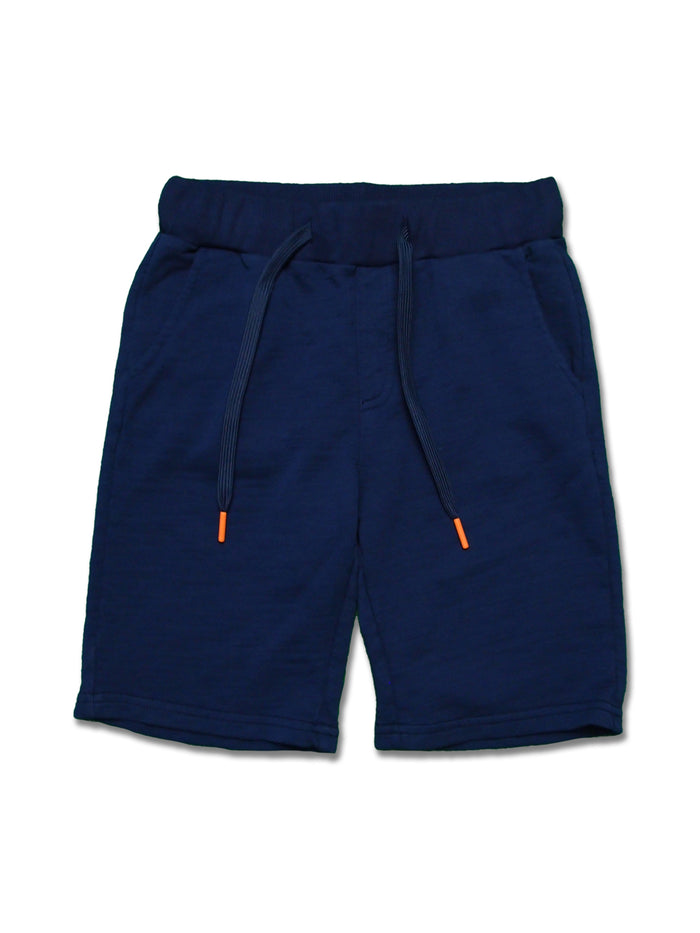 Knit Pull on Short - Solid Slub French Terry