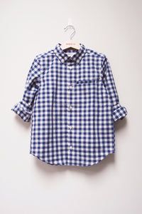 L/S Button Down Collar Gingham Shirt