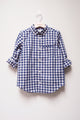 L/S Button Down Collar Gingham Shirt