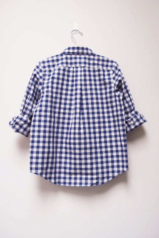 L/S Button Down Collar Gingham Shirt - My Little J