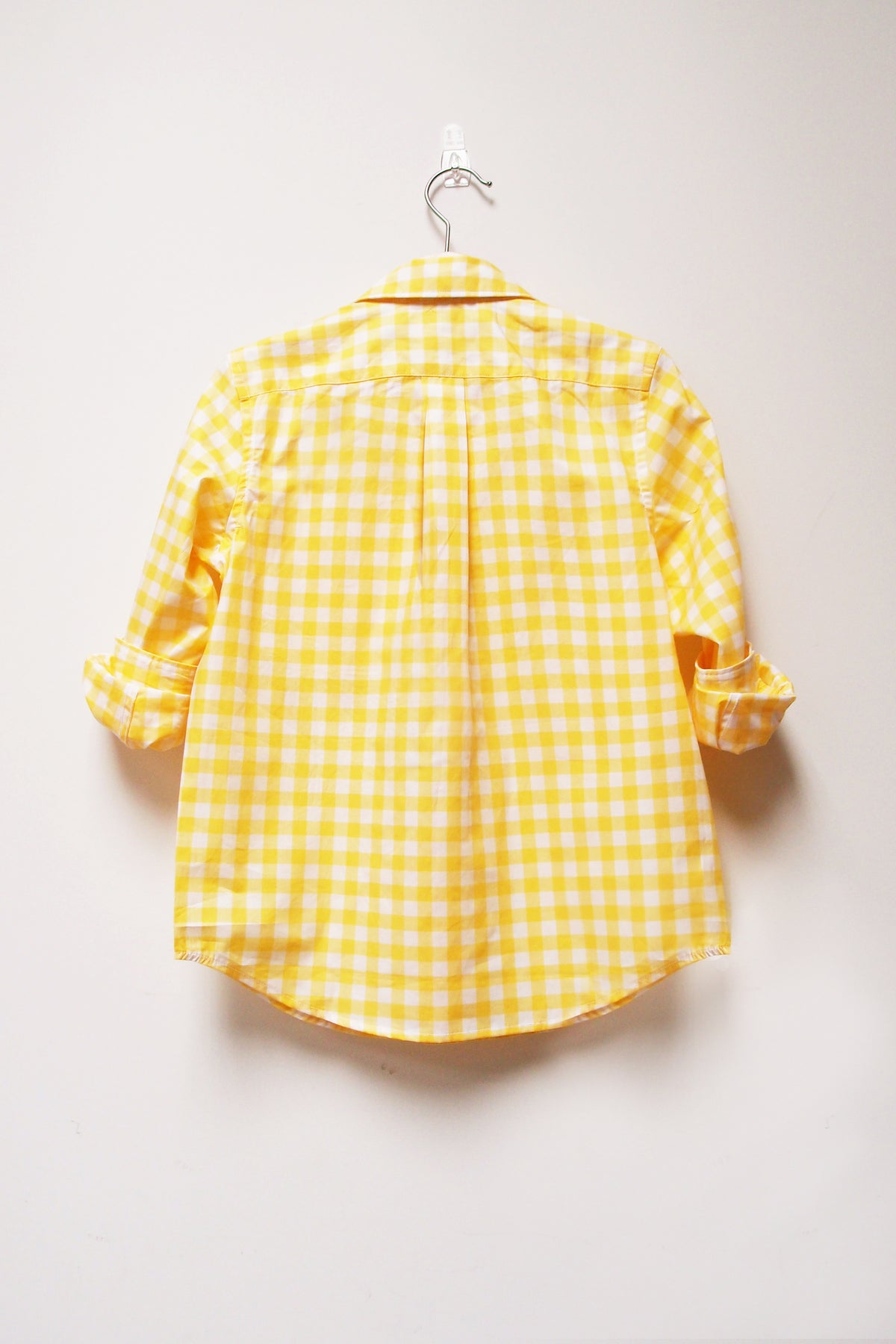 L/S Button Down Collar Gingham Shirt - My Little J