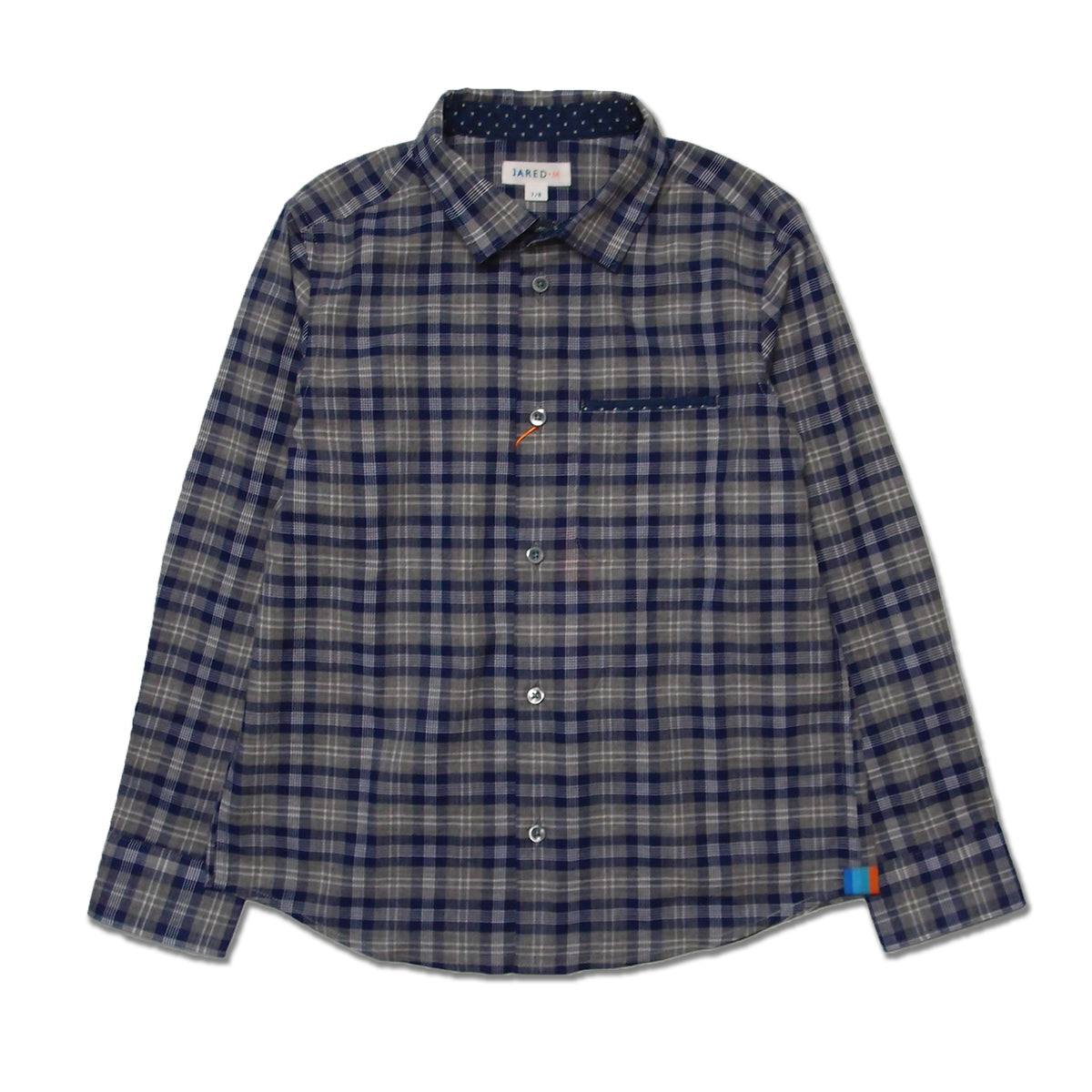 Boy's FW LS Spread Collar with Chest Pocket Shirt - My Little J