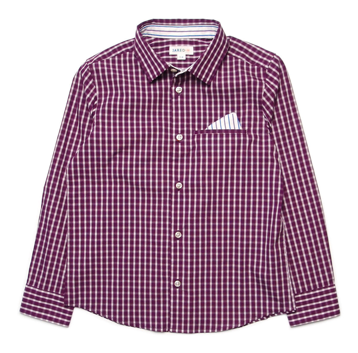 LS Spread Collar Welt Pocket with Pocket Square
