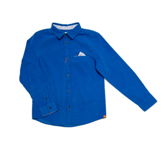 Boy's FW LS Spread Collar Cordurory Shirt - My Little J