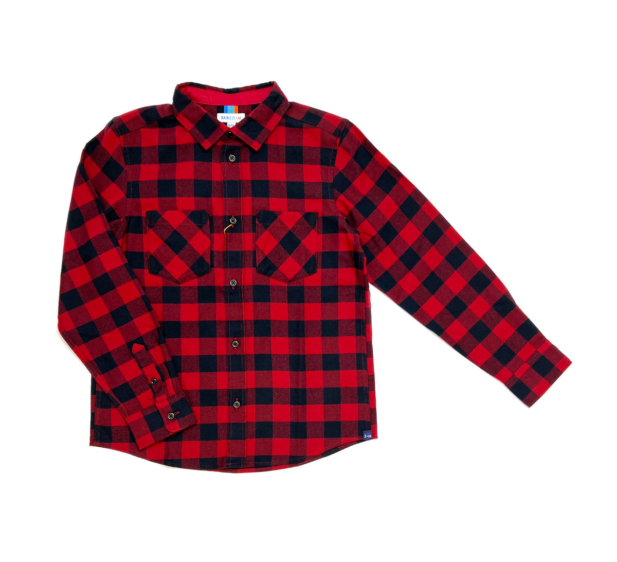 Boy's FW LS Double Pocket Flannel Check Shirt - My Little J