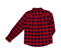 Boy's FW LS Double Pocket Flannel Check Shirt - My Little J