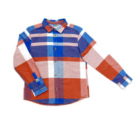 Boy's FW LS Flannel Plaid Shirt
