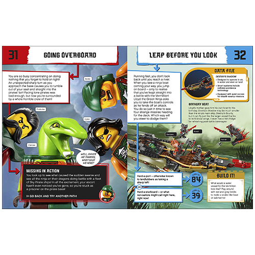 LEGO NINJAGO Choose Your Ninja Mission: With Minifigure - My Little J