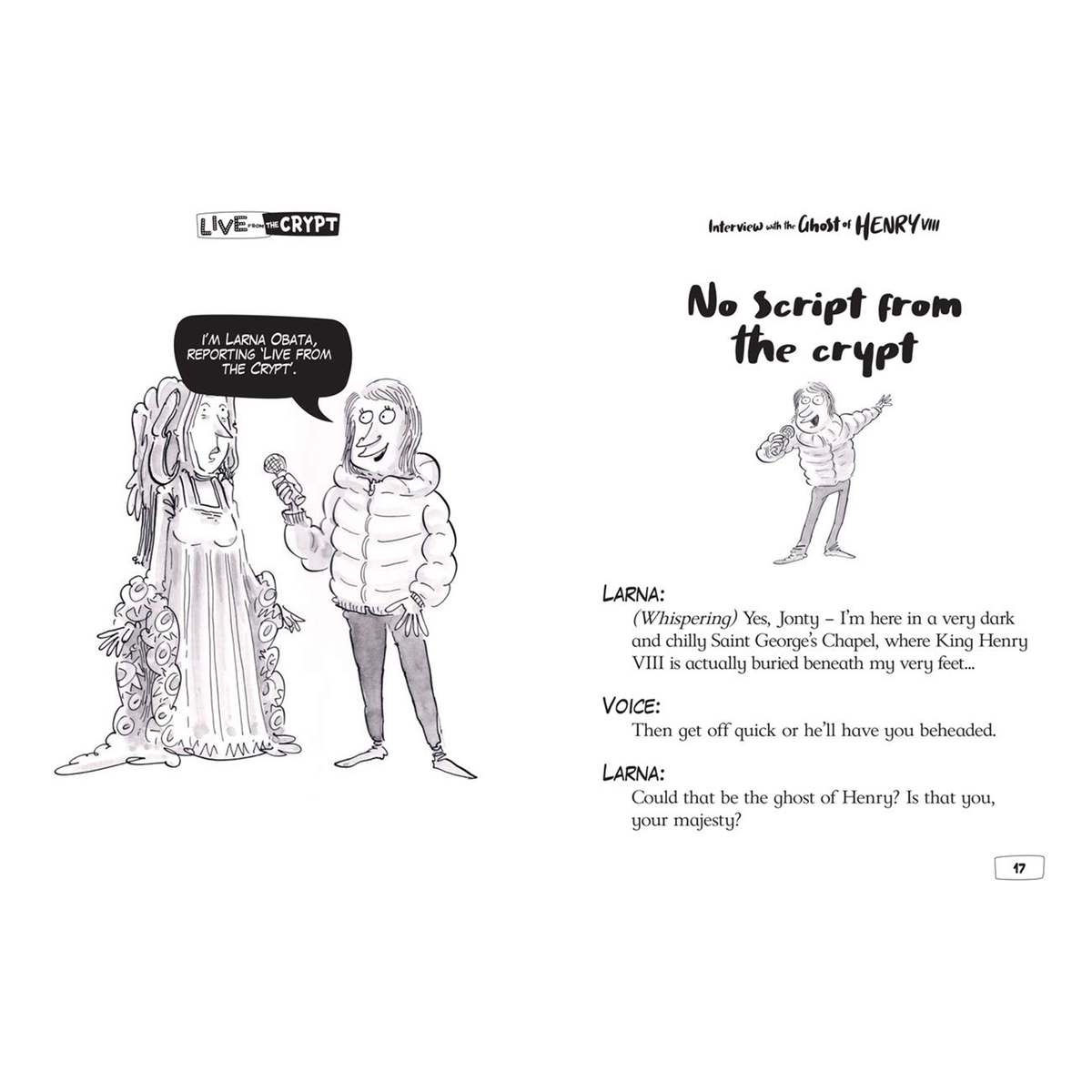 Live from the crypt: Interview with the ghost of Henry VIII - My Little J